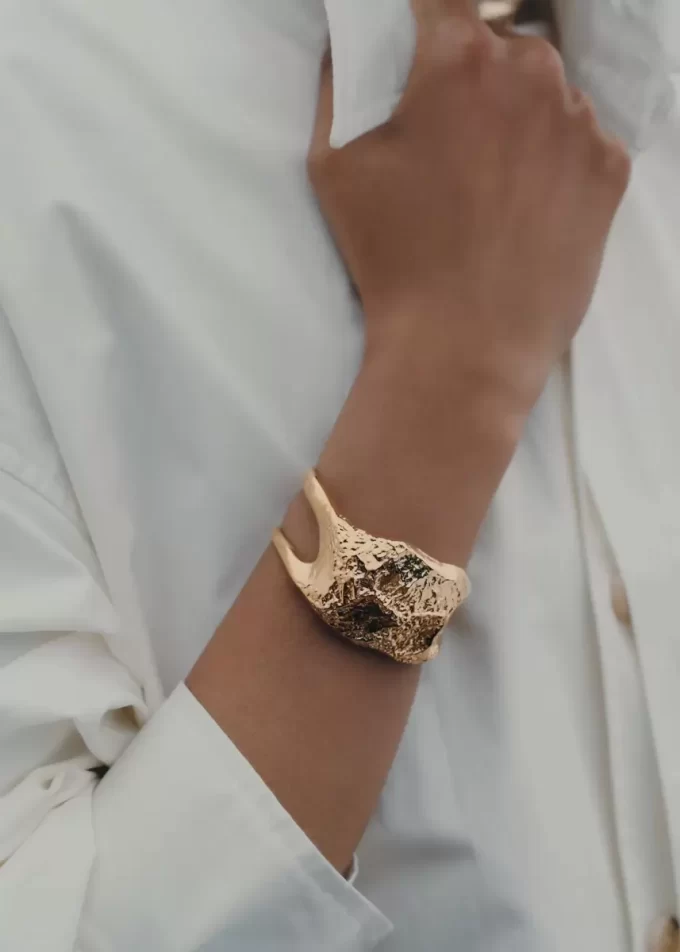 Bracciale Eroz Edition in oro 24 carati dorato Bracciale Eroz Edition in oro 24 carati dorato