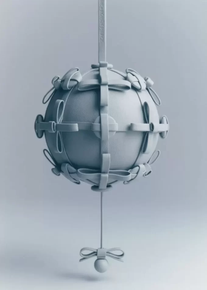 Button Bow Sphere Edition Cloud Button Bow Sphere Edition Cloud