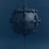 Button Bow Sphere Edition Inchiostro Button Bow Sphere Edition Inchiostro
