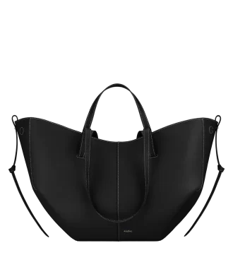 Cyme Edition Textured Black con cuciture ecrù