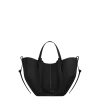 Cyme Mini Edition Textured Black con cuciture ecrù Cyme Mini Edition Textured Black con cuciture ecrù