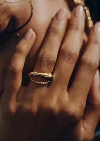 Edizione Eroz Chain Ring Edition dorata