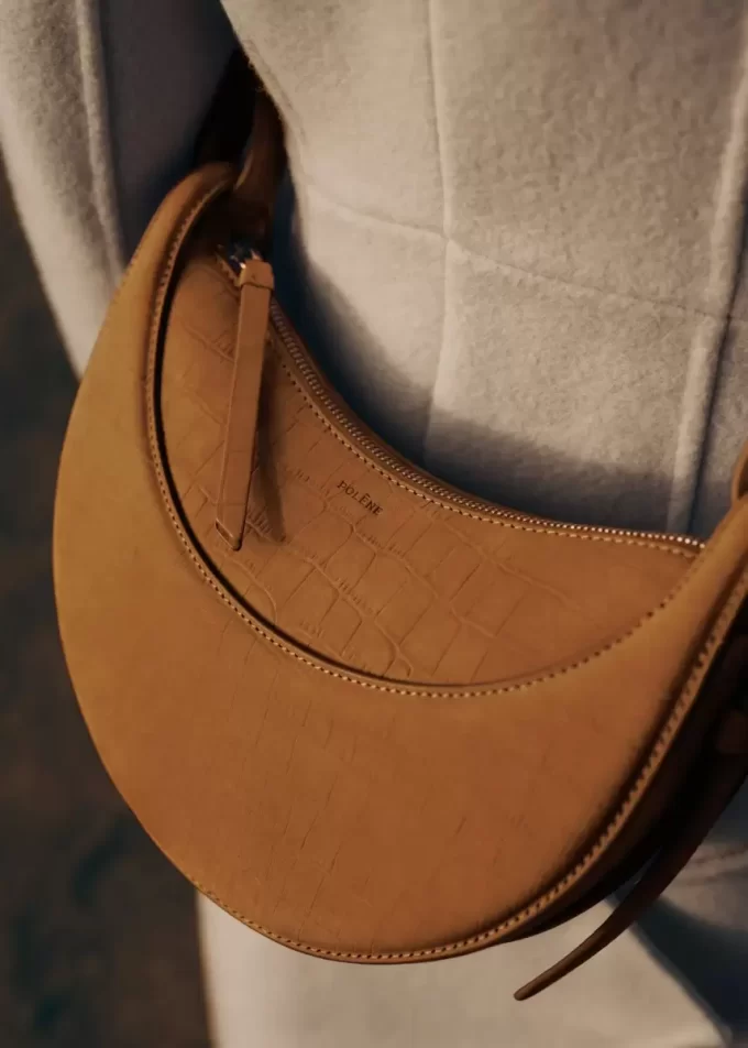 Edizione Numéro Dix Coccodrillo Nubuck Cannella