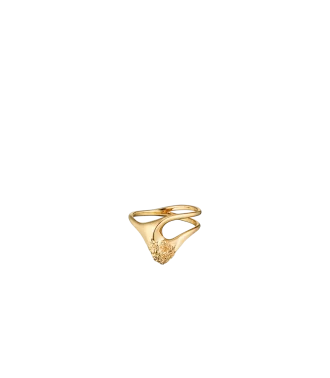 Eroz Fine Ring Edition in oro 24 carati dorato Eroz Fine Ring Edition in oro 24 carati dorato