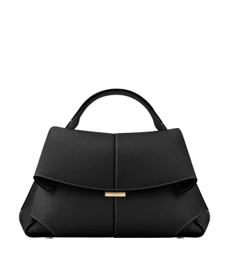 Mokki Edition Textured Black con cuciture ecrù Mokki Edition Textured Black con cuciture ecrù