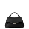 Mokki Mini Edition Textured Black con cuciture ecrù Mokki Mini Edition Textured Black con cuciture ecrù