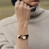 Éole Cuff Edition in pelle nera Éole Cuff Edition in pelle nera