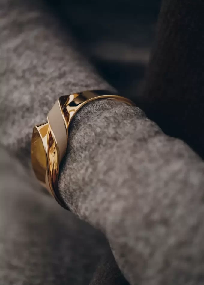 Éole Cuff Edition Pelle color talpa