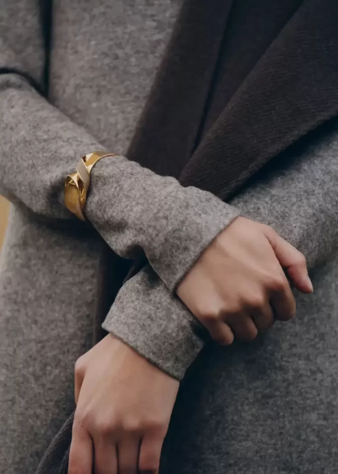 Éole Cuff Edition Pelle color talpa