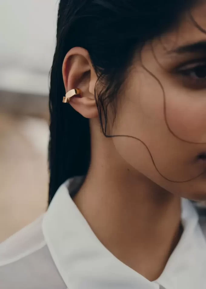 Éole Earcuff Edition dorato 24 carati Éole Earcuff Edition dorato 24 carati
