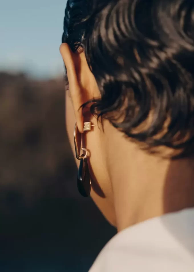 Orecchini Naé Edition Vetro fumé Orecchini Naé Edition Vetro fumé