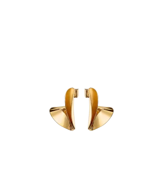Orecchini Éole Edition in oro 24 carati dorato