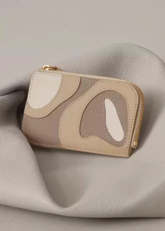 Porta carte Atla Edition Trio Taupe