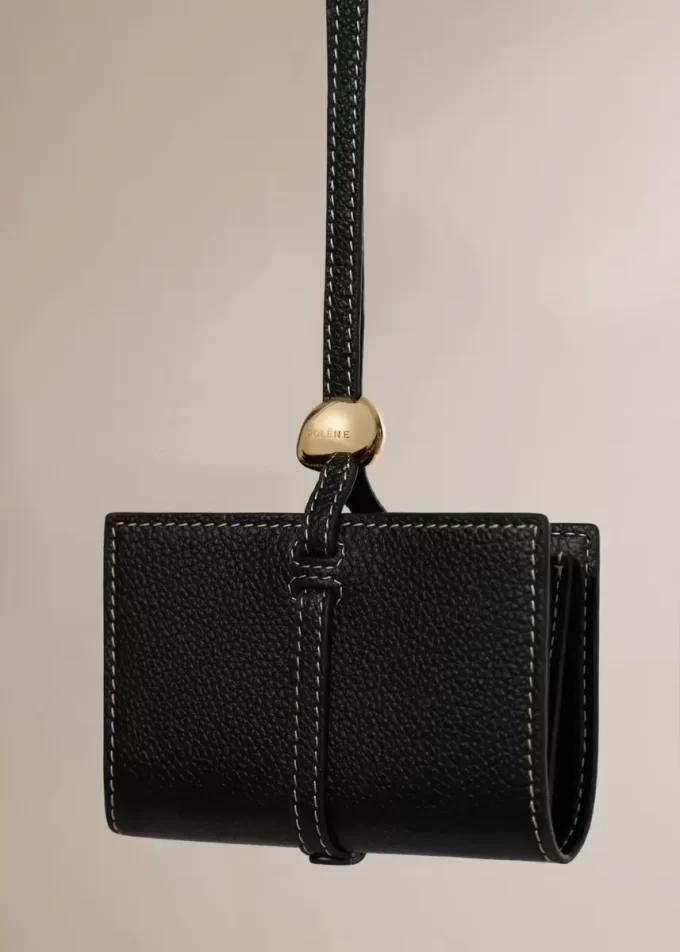 Porta carte Kayé Edition Textured Black Porta carte Kayé Edition Textured Black