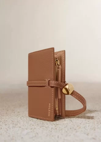 Portacarte Kayé Edition Textured Duo Camel Portacarte Kayé Edition Textured Duo Camel