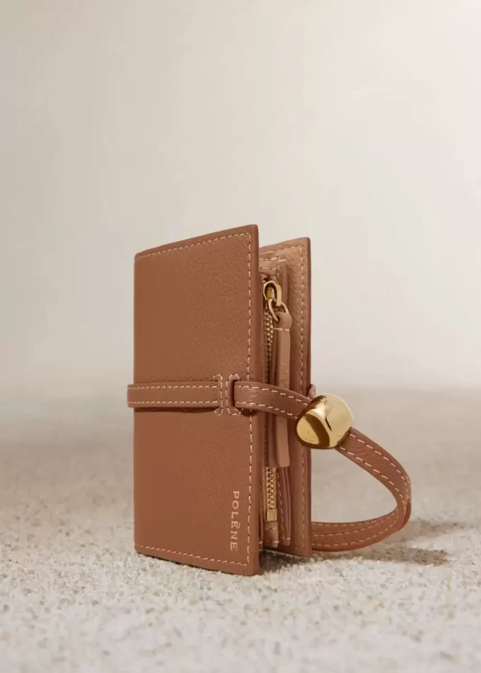 Portacarte Kayé Edition Textured Duo Camel Portacarte Kayé Edition Textured Duo Camel